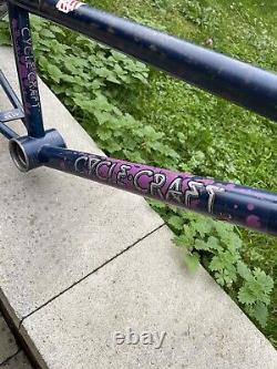 Cyclecraft Pro Old School Bmx Frame Og 80's Race Jmc Vdc HARO Gjs Cw Gt