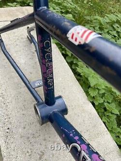 Cyclecraft Pro Old School Bmx Frame Og 80's Race Jmc Vdc HARO Gjs Cw Gt