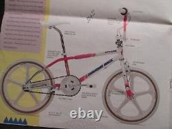 DIAMOND BACK BMX FREESTYLE CATALOG OLD SCHOOL BMX 1988 BROCHURE VINTAGE BMX 80s