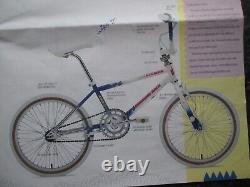 DIAMOND BACK BMX FREESTYLE CATALOG OLD SCHOOL BMX 1988 BROCHURE VINTAGE BMX 80s