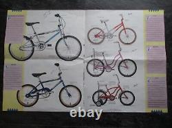 DIAMOND BACK BMX FREESTYLE CATALOG OLD SCHOOL BMX 1988 BROCHURE VINTAGE BMX 80s