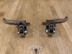 DIA COMPE Original BMX 1984 Tech 3 PAIR Levers 80's OLD SCHOOL Stamped 07/84