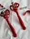 Dia Compe Tech 3 Bmx Brake Levers Old School Bmx Original 80s Vintage Bmx Red