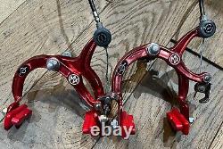 Dia Compe Mx1000 brakes w tech 3 levers genuine old school BMX 83 stamped