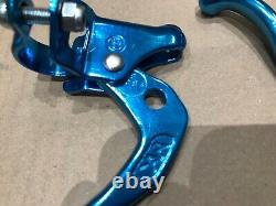 Dia compe original 80's mx 901 brake set blue old school bmx