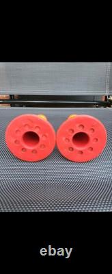 Early 80's Old School, Oakley B -1B Guidence System. BMX Grips Red / Yellow