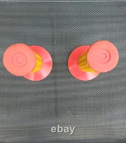 Early 80's Old School, Oakley B -1B Guidence System. BMX Grips Red / Yellow