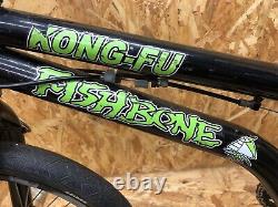 Fishbone Kong-Fu Flatland Freestyle BMX Old School, Mid School, Pac Man Forks GT