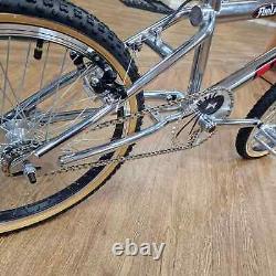 GT 1997 Fueler Custom Old Mid School BMX Bike Chrome