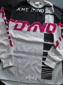 GT BMX JERSEY OLD SCHOOL BMX GT DYNO BMX RACE FREESTYLE JERSEY 80s VINTAGE NOS