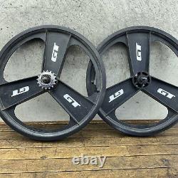 GT Fan Mags Old School BMX Rims 20 Performer Mag 3 Spoke Freestyle Made in USA