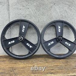 GT Fan Mags Old School BMX Rims 20 Performer Mag 3 Spoke Freestyle Made in USA