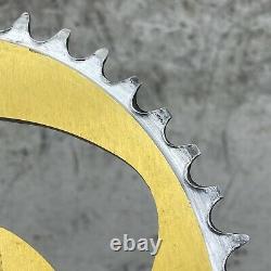 GT Overdrive Sprocket 44t Old Mid School BMX GOLD Chain Ring 44