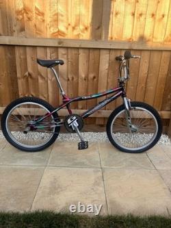 GT Performer Black Rainbow Bmx 1998/99 Rare Old School Retro
