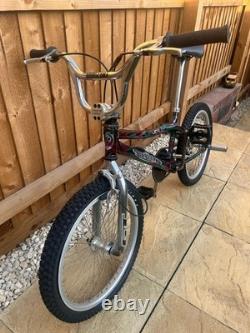 GT Performer Black Rainbow Bmx 1998/99 Rare Old School Retro