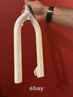 GT Performer Old School Forks In White, 1 Inch