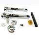 Gt Power Series Alloy Old School Bmx Cranks Polished Complet With Bottom Bracket