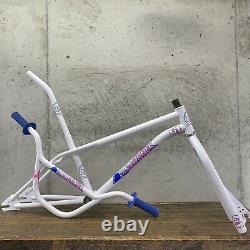 GT Pro Performer Old School BMX Freestyle 1986 Frame Set Bars Post Circle Stamp