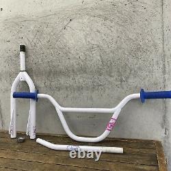 GT Pro Performer Old School BMX Freestyle 1986 Frame Set Bars Post Circle Stamp