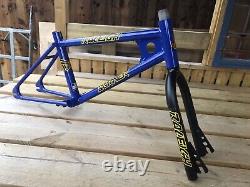 Genuine 1980Mk1 Raleigh Mini Burner Frameset Old School 16 Retro Bmx Bike Style