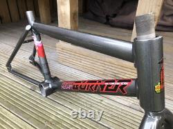 Genuine 1980's Old School Bmx Raleigh Mini Night Burner Custom Frameset 16 Bmx