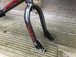 Genuine 1980's Old School Bmx Raleigh Mini Night Burner Custom Frameset 16 Bmx