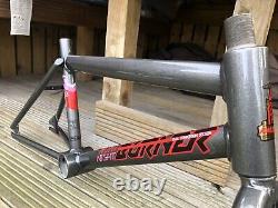 Genuine 1980's Old School Bmx Raleigh Mini Night Burner Custom Frameset 16 Bmx