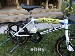 Genuine 1980's Raleigh Mini Mag Burner Styler Old School Bmx Bike Survivor Mk2