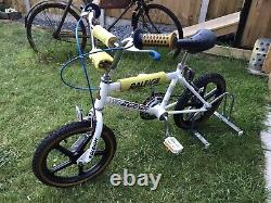 Genuine 1980's Raleigh Mini Mag Burner Styler Old School Bmx Bike Survivor Mk2