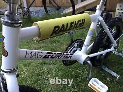 Genuine 1980's Raleigh Mini Mag Burner Styler Old School Bmx Bike Survivor Mk2