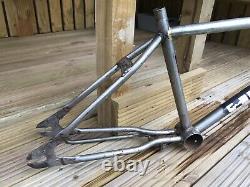 Genuine 1980s Huffy Old School Bmx Bike Frameset Survivor Retro Burner Era Bmx