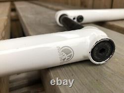 Genuine 2 piece MANKIND JUSTICE FLATLAND BMX CRANKSET mid school bmx old school