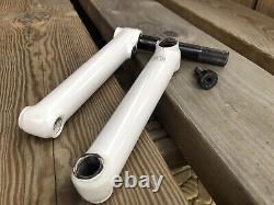 Genuine 2 piece MANKIND JUSTICE FLATLAND BMX CRANKSET mid school bmx old school