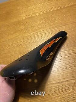 Genuine 80's Old School BMX ELINA LIGHTNING BOLT SEAT 1983 For Kuwahara Et Kz1