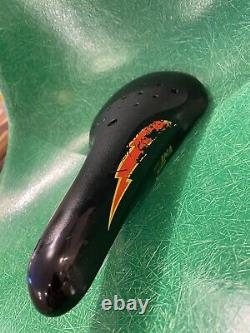 Genuine 80's Old School BMX ELINA LIGHTNING BOLT SEAT 1983 For Kuwahara Et Kz1