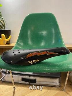 Genuine 80's Old School BMX ELINA LIGHTNING BOLT SEAT 1983 For Kuwahara Et Kz1