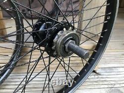 Genuine Dk Bike 00s 48h Alex rim wheelset Retro Bmx Old School Bmx Mid School