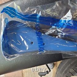 Genuine Kashimax Aero Old School BMX seat Blue burner