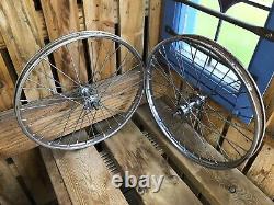Genuine Old School Bmx Raleigh Burner 20 Survivor Raleigh Steel Wheels