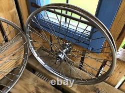 Genuine Old School Bmx Raleigh Burner 20 Survivor Raleigh Steel Wheels
