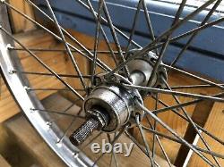 Genuine Old School Bmx Raleigh Burner 20 Survivor Raleigh Steel Wheels