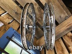 Genuine Old School Bmx Raleigh Burner 20 Survivor Raleigh Steel Wheels