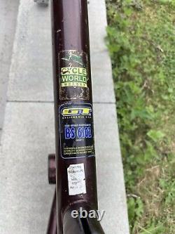 Gt Jamie Bestwic Pro Old Mid School Bmx Frame Set Freestyle S&m Standard Mutiny