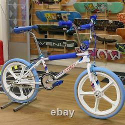 Haro 1984 Sport M. Dominguez Prototype Custom Old School BMX Bike #82 White/Blue