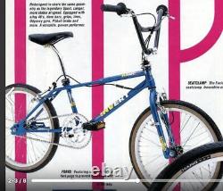 Haro 1988 Invert Old School BMX Bike Blue