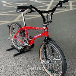 Haro 2021 Lineage Air Master 20 Old Mid School Retro BMX Bike Neon Red