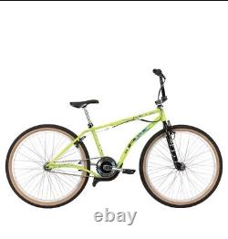 Haro 2021 Lineage Sport 26 Inch Old Mid School BMX Cruiser Bike Neon Green