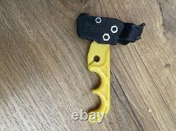 Haro old school bmx 2 finger brake lever black yellow