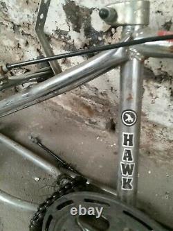 Hawk scorcher XL frame set old school bmx