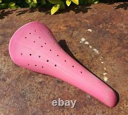 Hot Pink Old School Bmx Ariake Aero Jaguar Shotgun 2 Seat. Vintage 80s Saddle